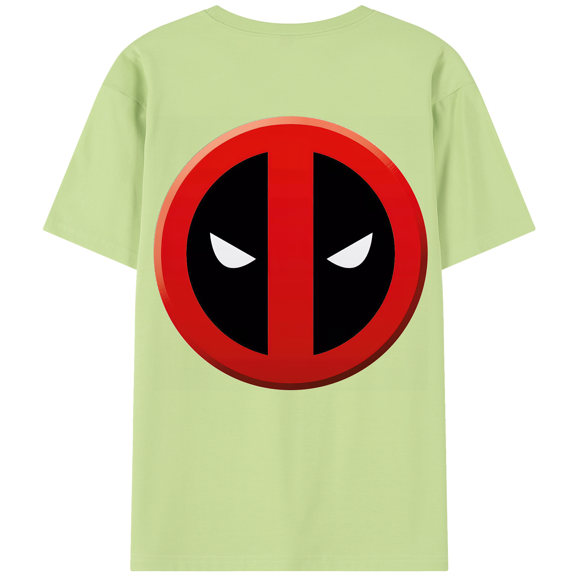 （画像用） Deadpool デッドプール 綿100％半袖Tシャツ（背面プリント）